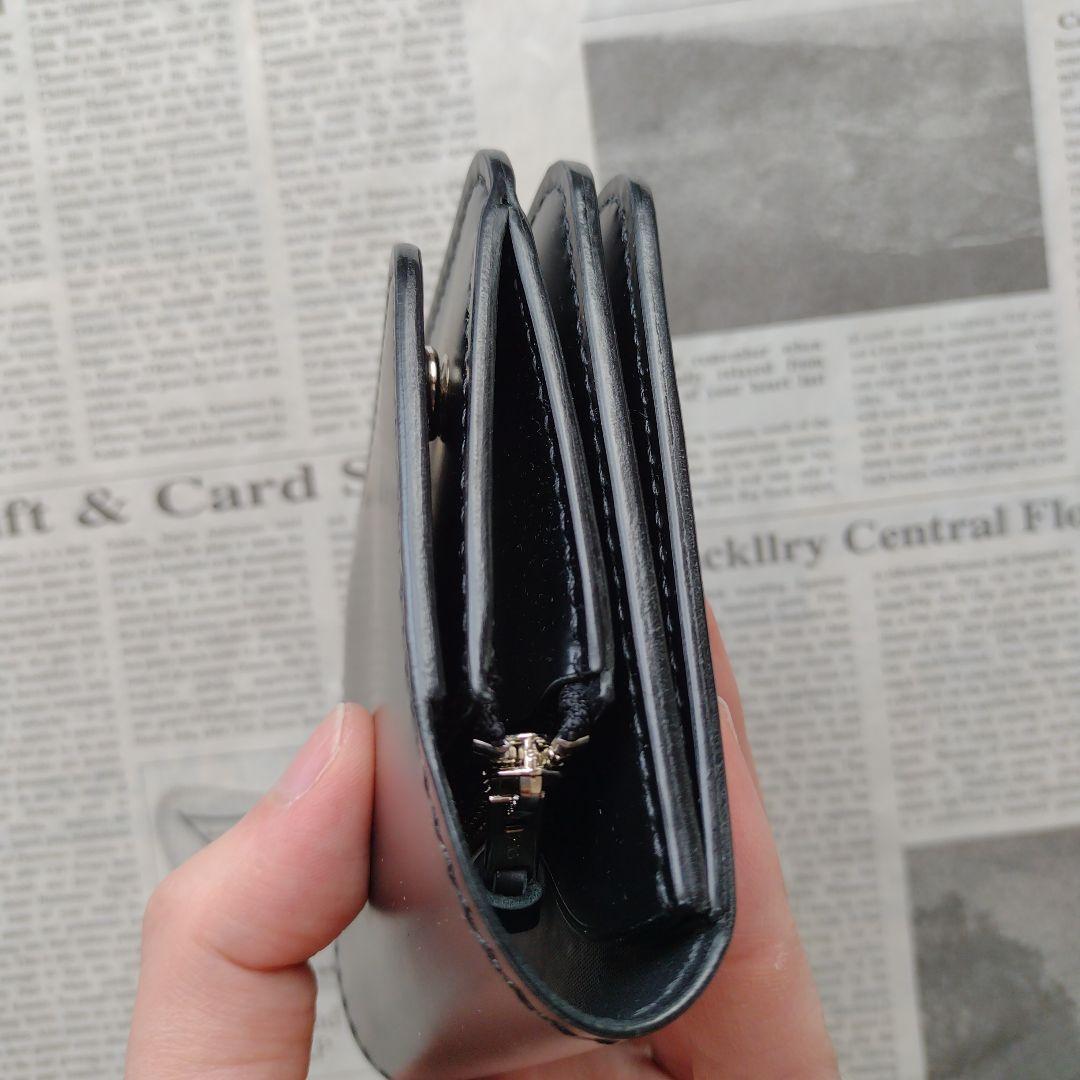 訳あり　総コードバン　ショート　トラッカーウォレット　ハンドメイド