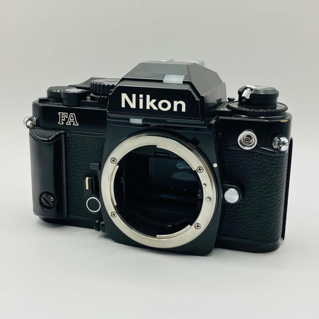 ジャンク Nikon FA フィルムカメラ 一眼レフ ブラック ニコン ボディ
