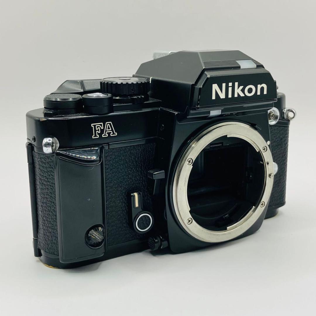 ジャンク Nikon FA フィルムカメラ 一眼レフ ブラック ニコン ボディ