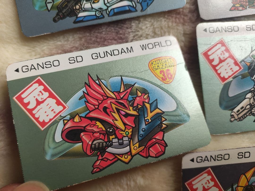 元祖sdガンダムワールド　パッケージカード　16種セット