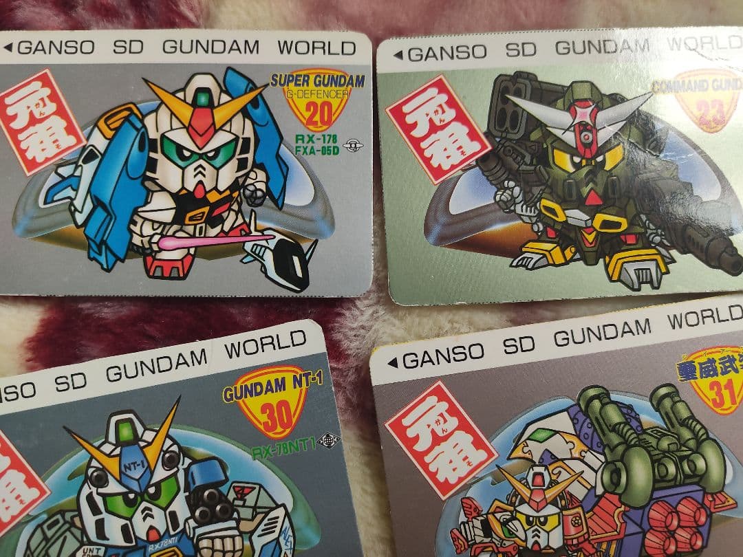 元祖sdガンダムワールド　パッケージカード　16種セット