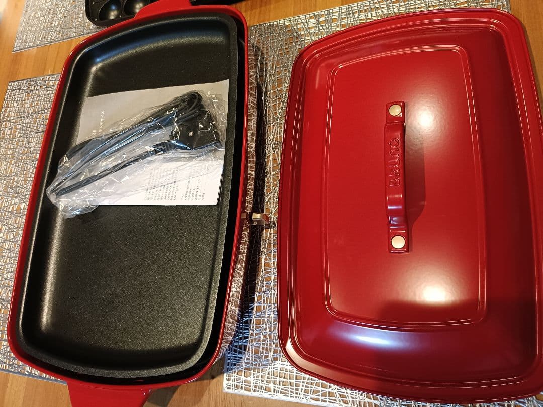 ホットプレート BRUNO　グランデ　箱無しBOE026 ほぼ新品 2024年製