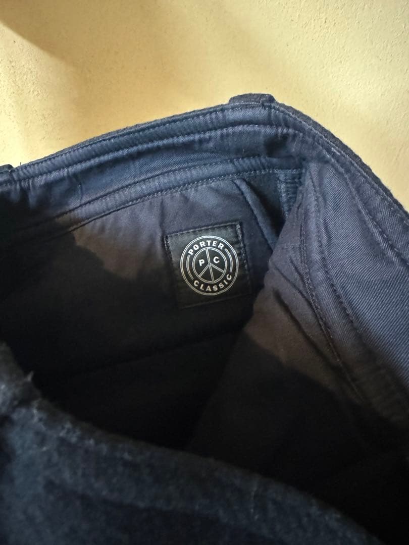 PORTER CLASSIC メルトンパンツ