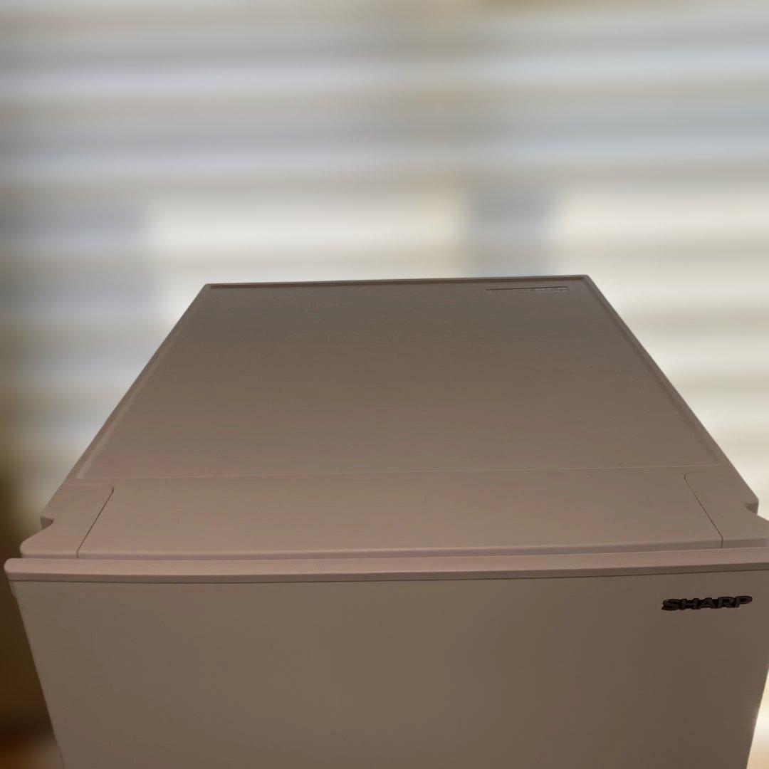 【2022年製】SHARP 2ドア 冷蔵庫 152L SJ-D15P-W