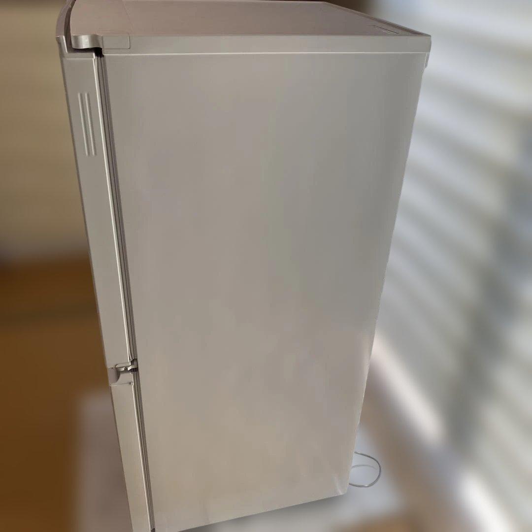 【2022年製】SHARP 2ドア 冷蔵庫 152L SJ-D15P-W
