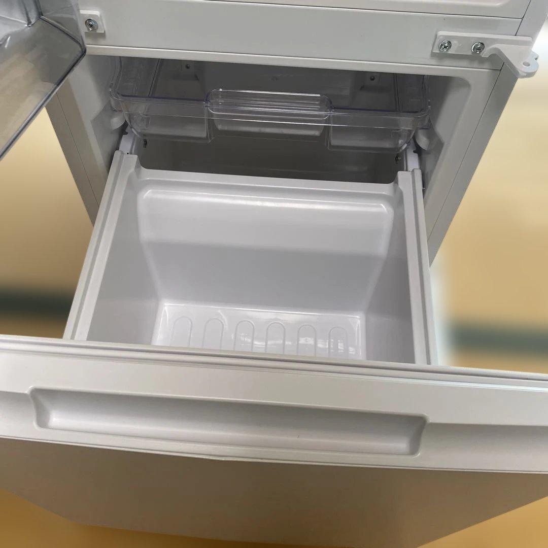 【2022年製】SHARP 2ドア 冷蔵庫 152L SJ-D15P-W