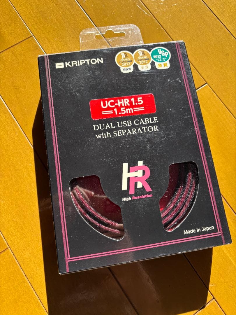 KRIPTON UC-HR1.5 1.5m デュアルUSBケーブル