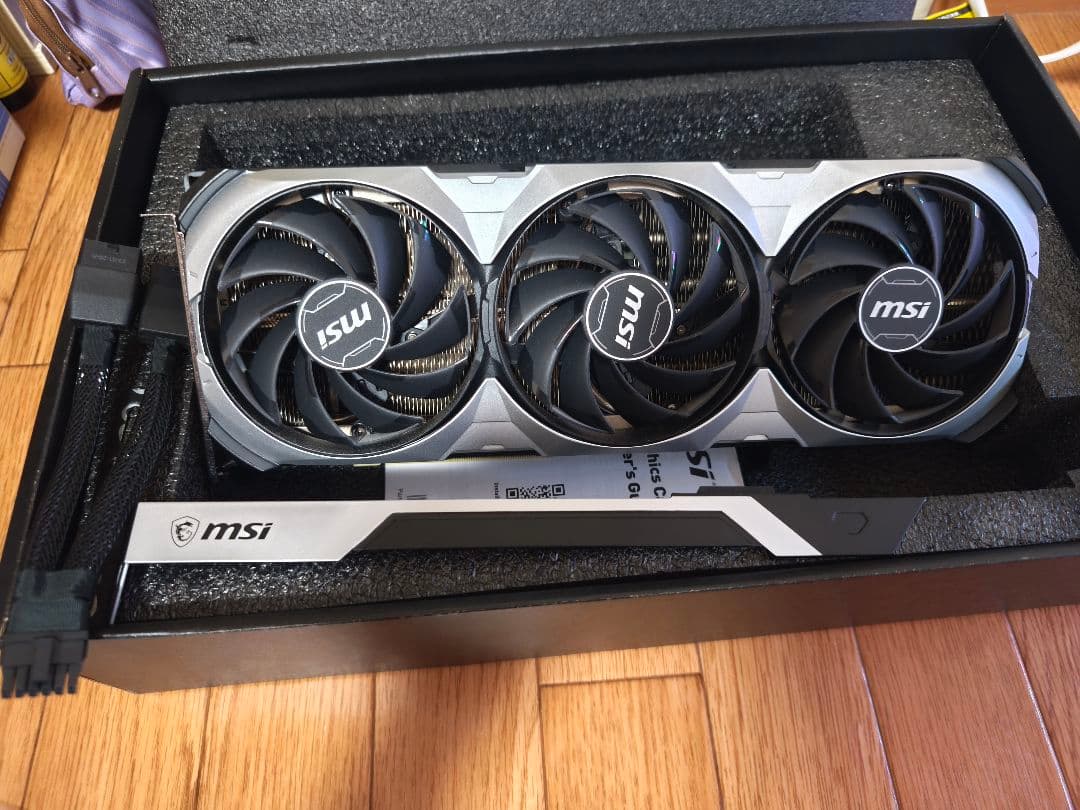 グラフィックボード・グラボ・ビデオカード MSI GEFORE RTX 4070 Ti VENTUS 3X