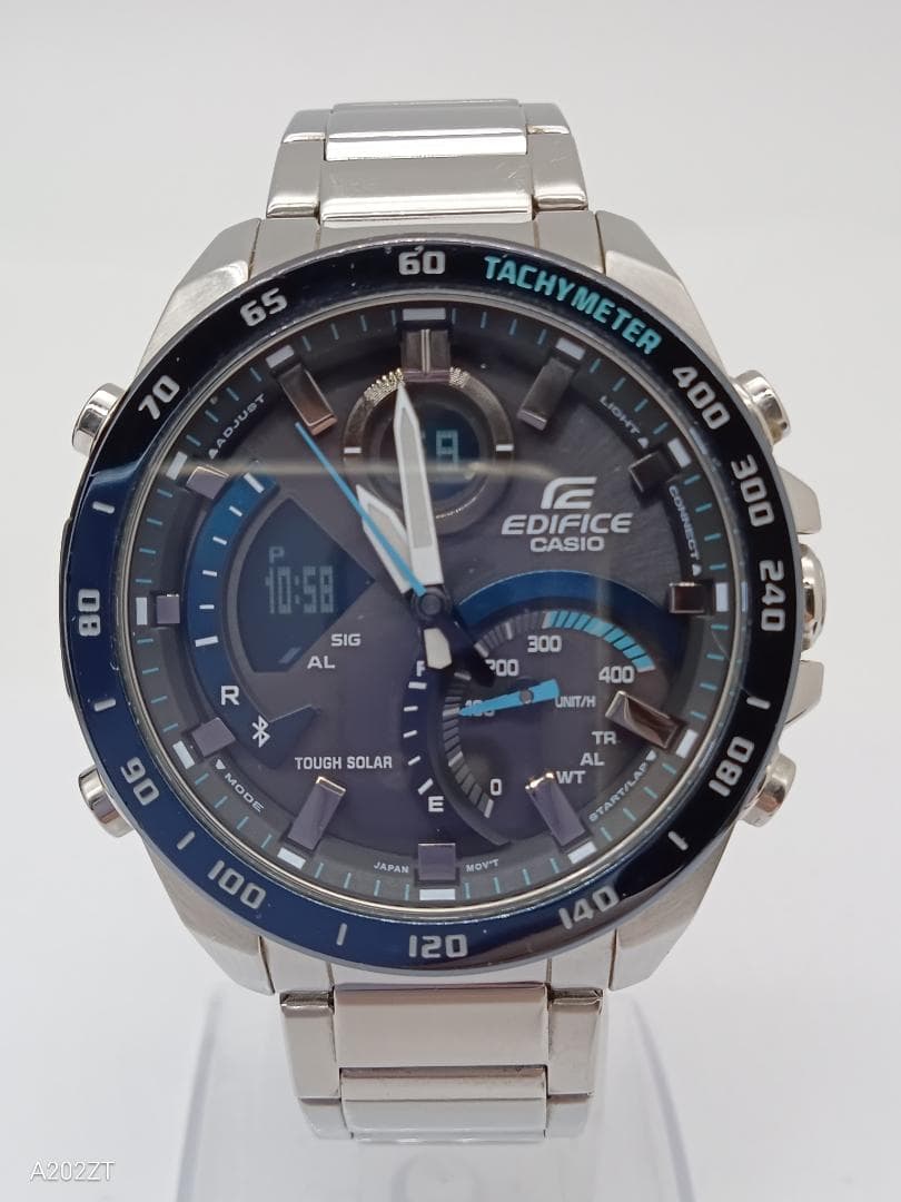 カシオ　CASIO EDIFICE　ECB-900 ブルー　ソーラー