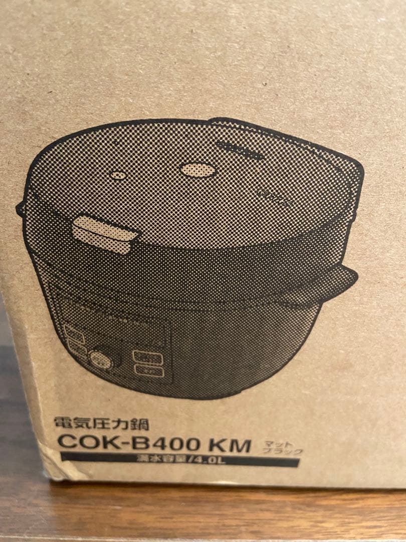 ⭐︎新品未使用⭐︎TIGER 電気圧力鍋 COK-B400 KM