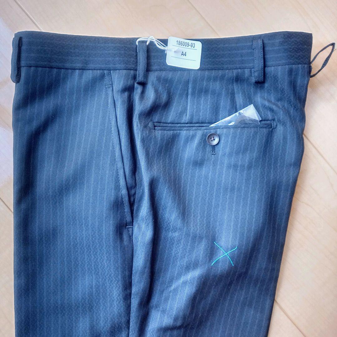 PERSON'S FOR MEN ブラックスーツセットアップ【A4】