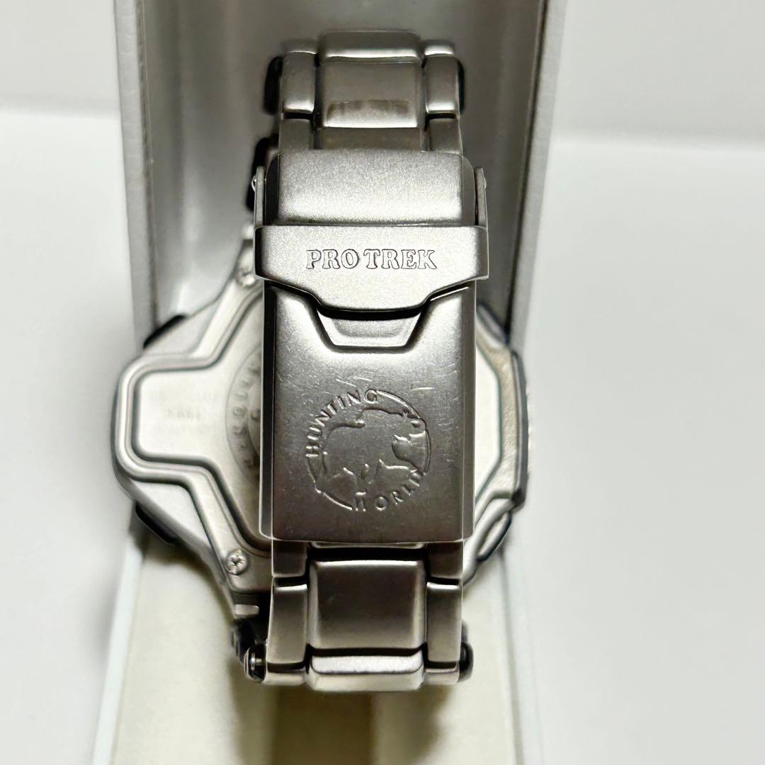 稼働 /新品電池 PROTREK HUNTINGWORLD PRT-1400