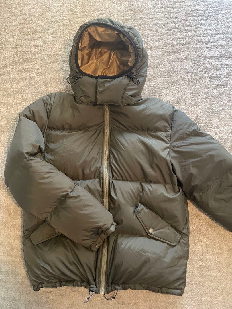 Eddie Bauer グースダウンジャケット Mサイズ オリーブグリーン　美品
