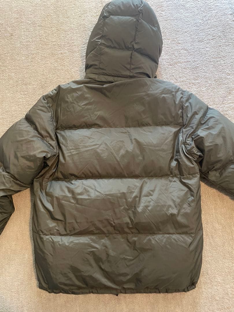 Eddie Bauer グースダウンジャケット Mサイズ オリーブグリーン　美品