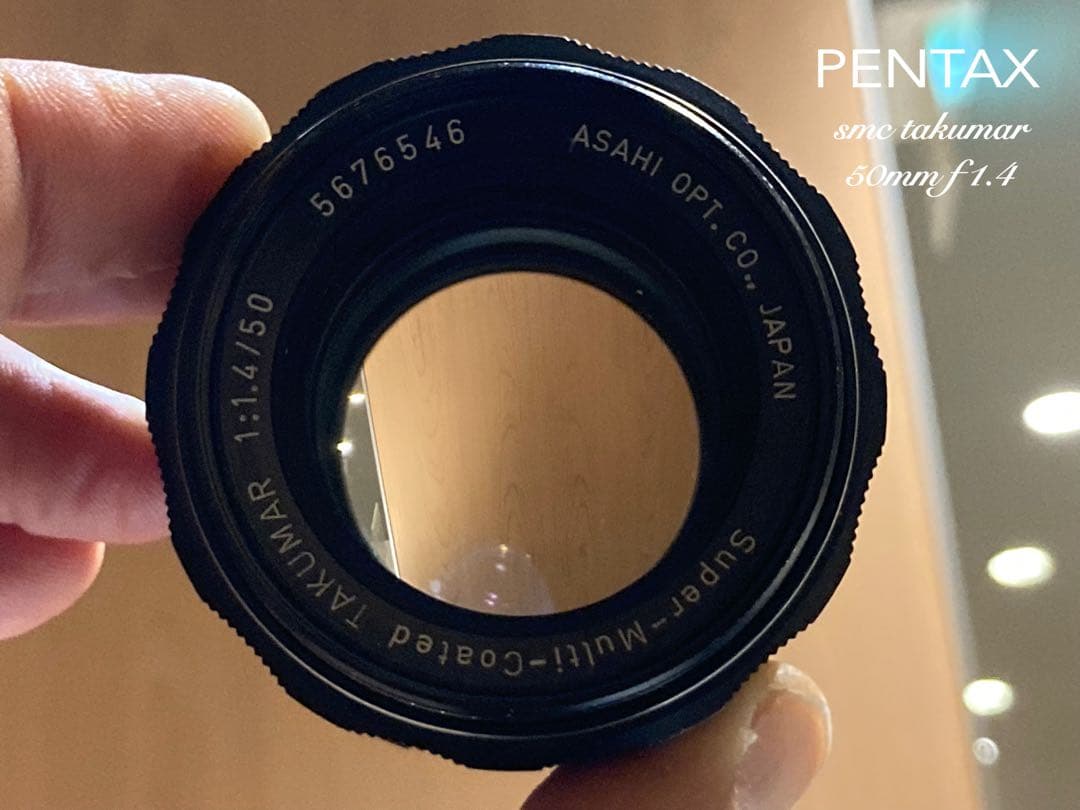PENTAX SPF （BLACK）／smc f1.4★完動品＊美品＊初期保証付