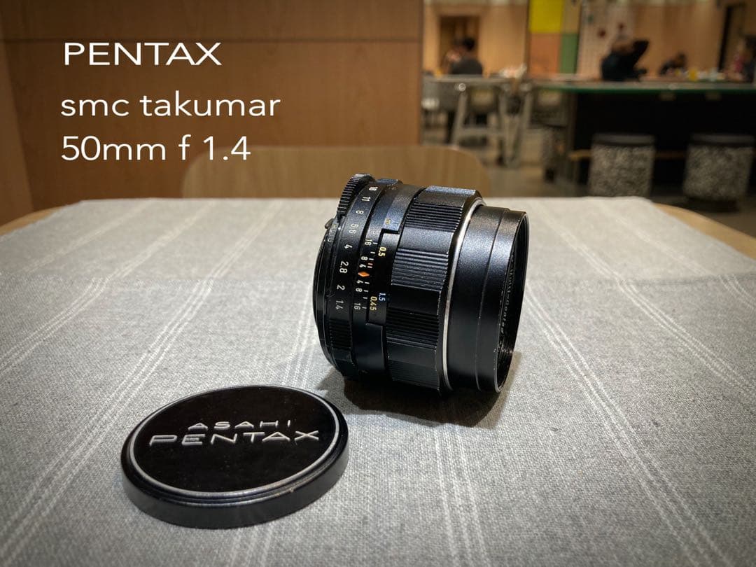 PENTAX SPF （BLACK）／smc f1.4★完動品＊美品＊初期保証付