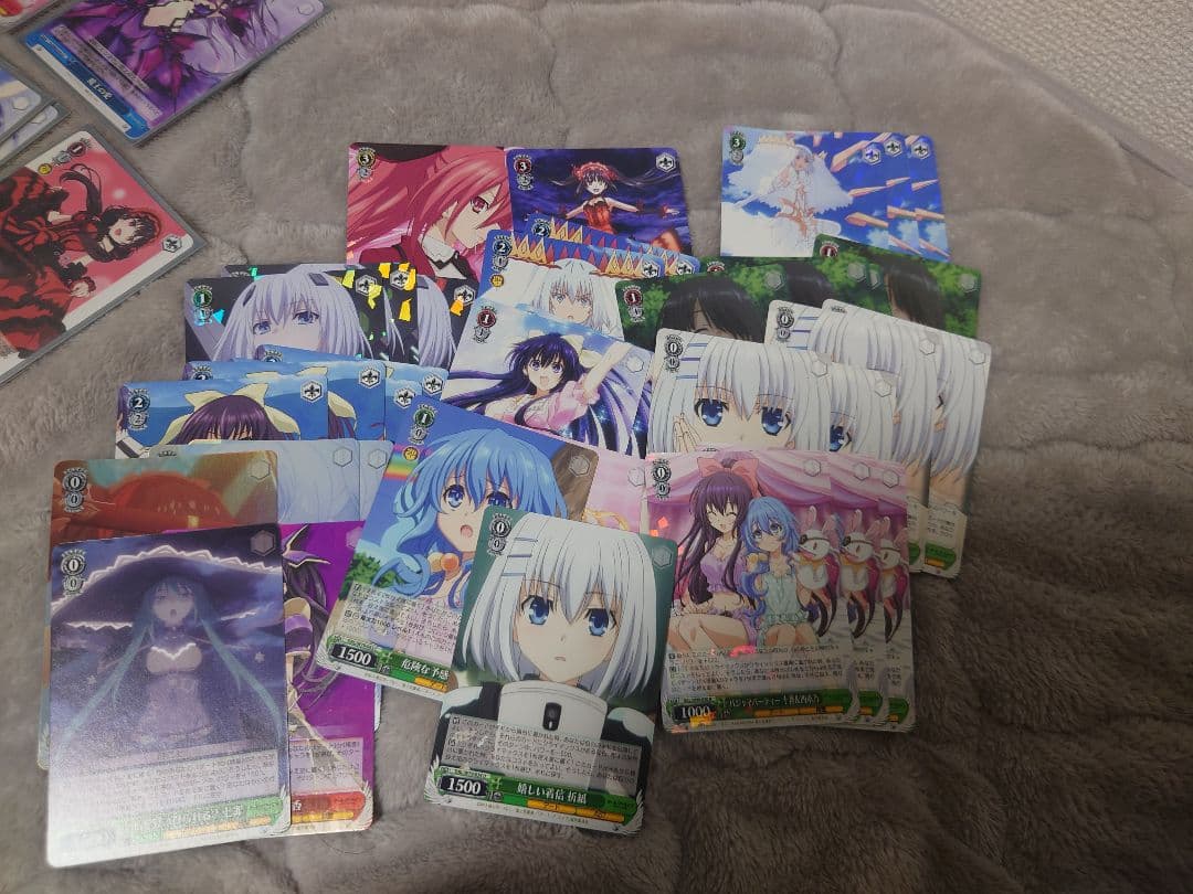 ヴァイスシュヴァルツ デートアライブ8電源デッキ＋パーツ