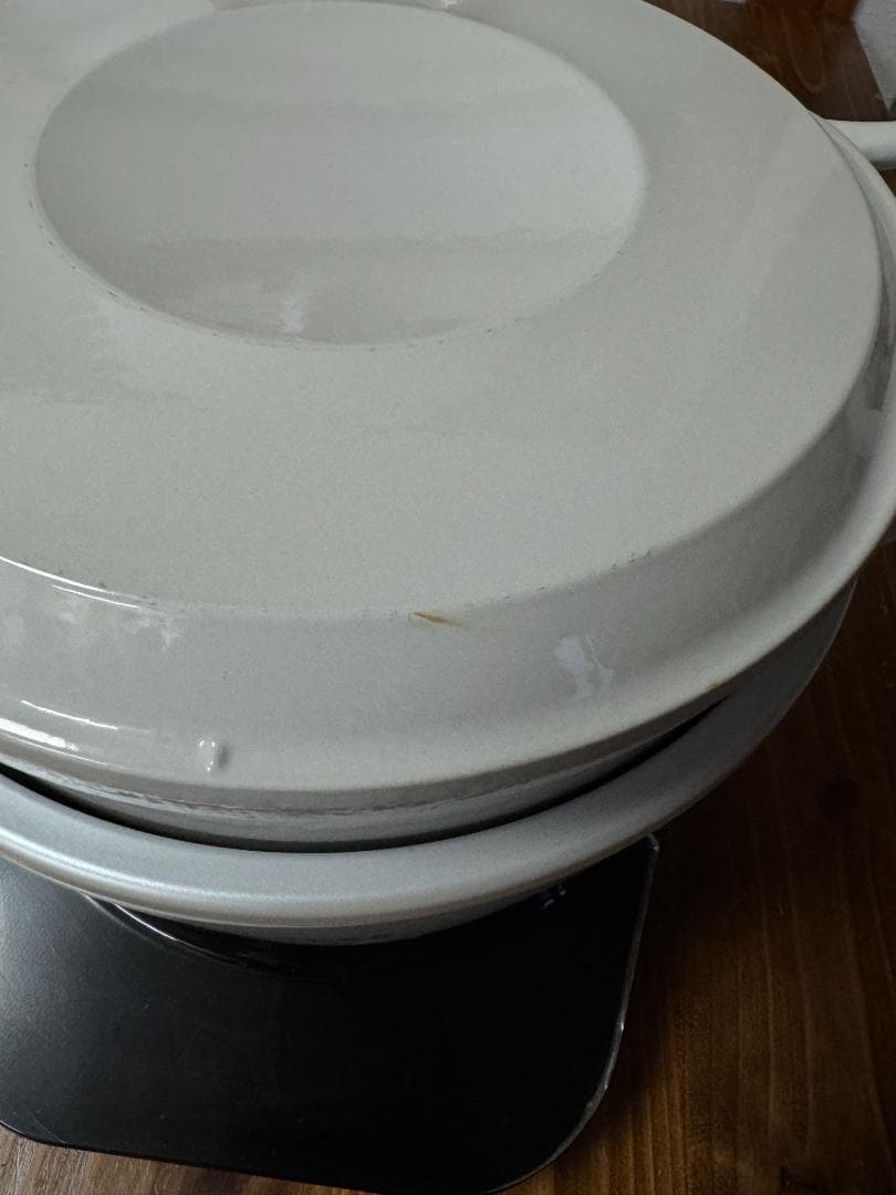 バーミキュラ ライスポット　ポットヒーター　PH23A ホワイト【5合炊き】