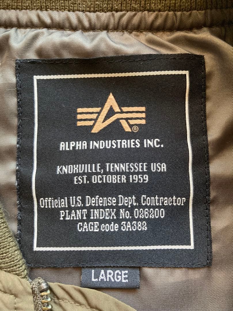 ALPHA スーベニア MA-1 　フライトミリタリージャケット　スカジャン