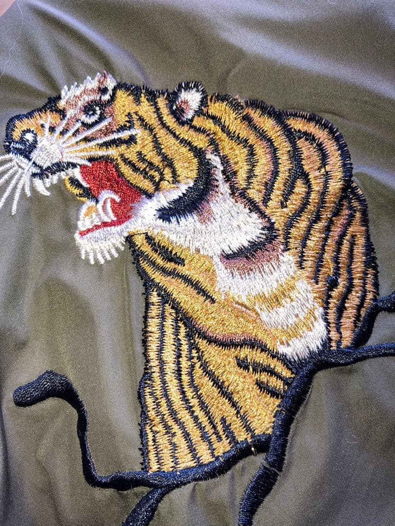 ALPHA スーベニア MA-1 　フライトミリタリージャケット　スカジャン