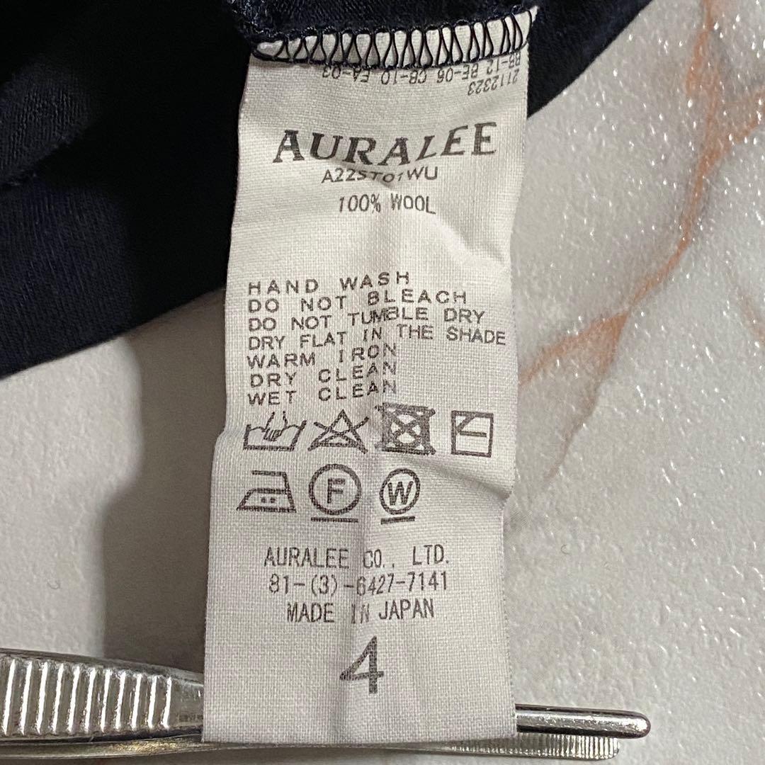 トップス A18568 AURALEE SUPER SOFT WOOL JERSEY 4