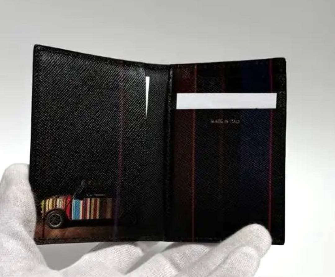 【❤️未使用品‼︎超美品‼︎】Paul Smith 黒 名刺入れ
