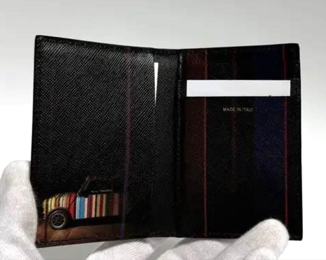 【❤️未使用品‼︎超美品‼︎】Paul Smith 黒 名刺入れ