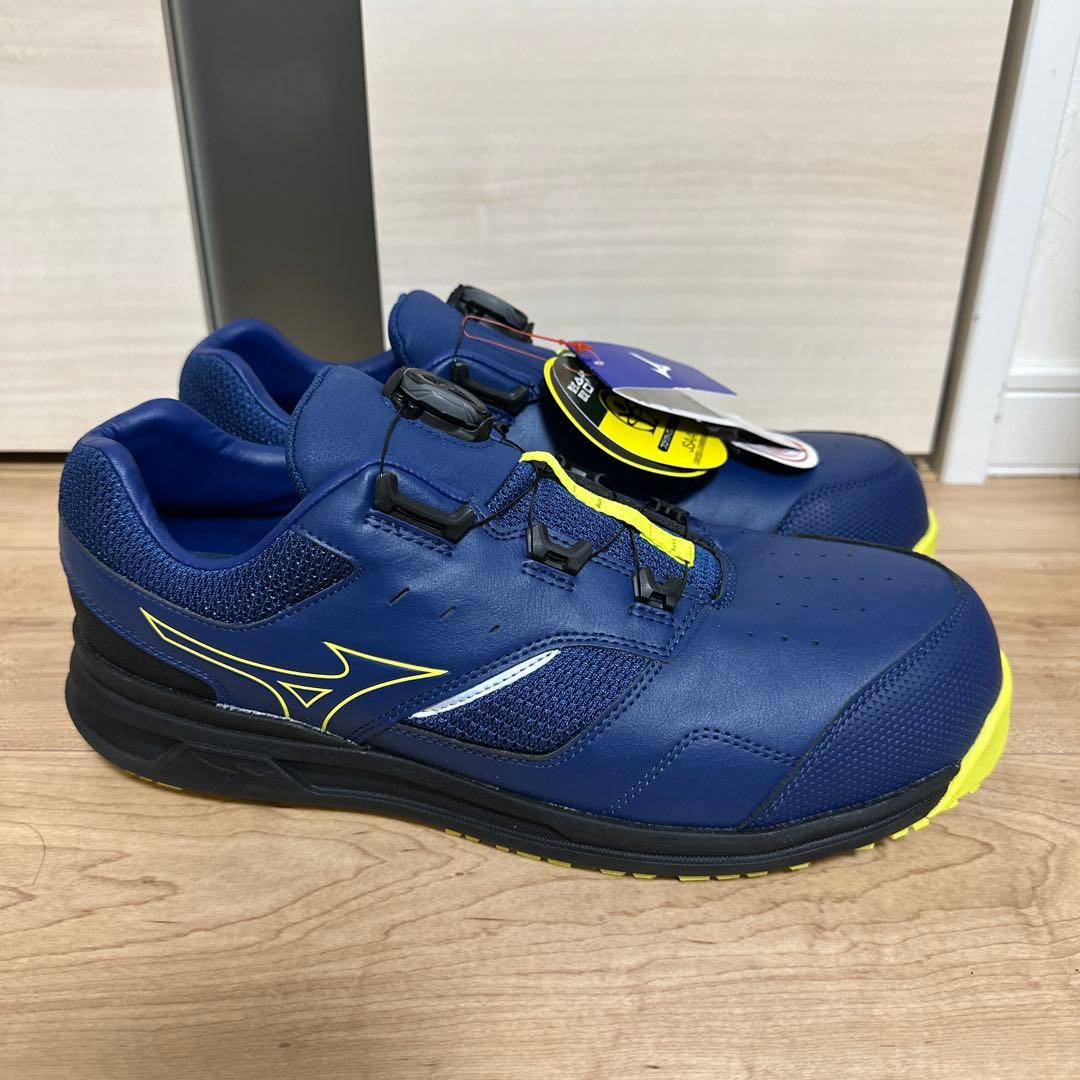 新品ミズノ◼️安全靴◼️Mizuno◼️LSII51L WIDE BOA29㎝