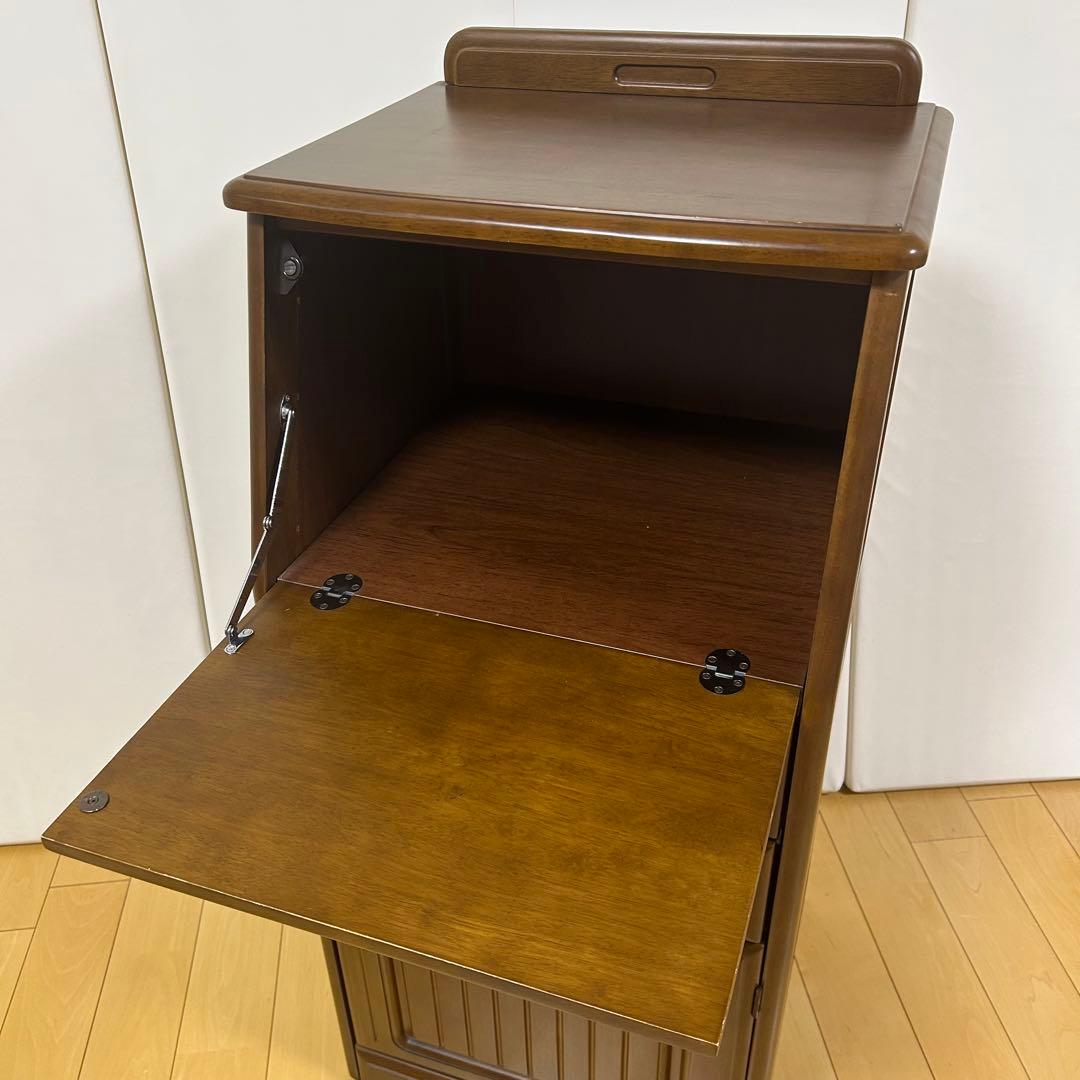 木製　ライティングビュロー　電話台　FAX台　ビューロー　サイドチェスト