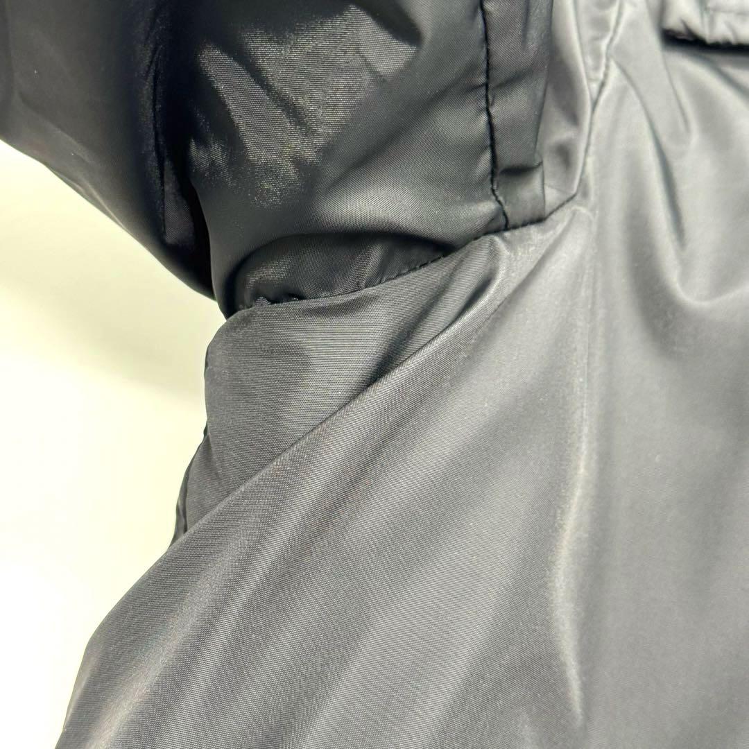 美品　コムデギャルソンシャツ　ブラック　メンズオム　ナイロンダッフルコート M