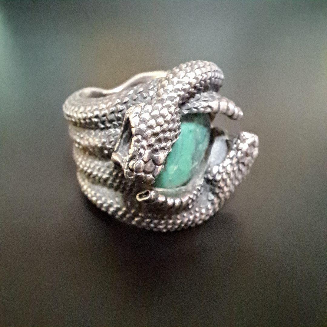 現役店員シルバー　925 Sterling リング　指輪　蛇　スネーク9号