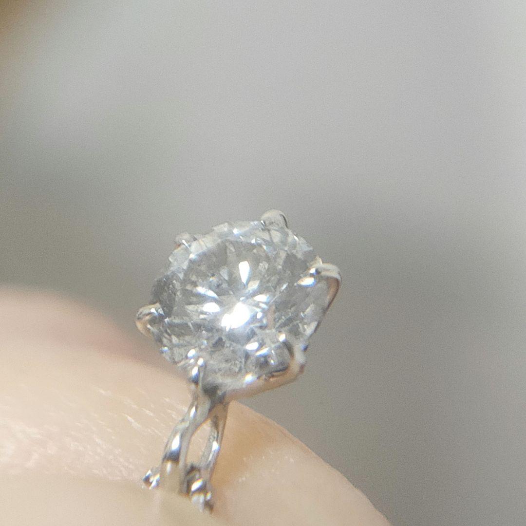 pt900/pt850 ダイヤモンド ネックレス　一粒 0.30ctUP 1粒