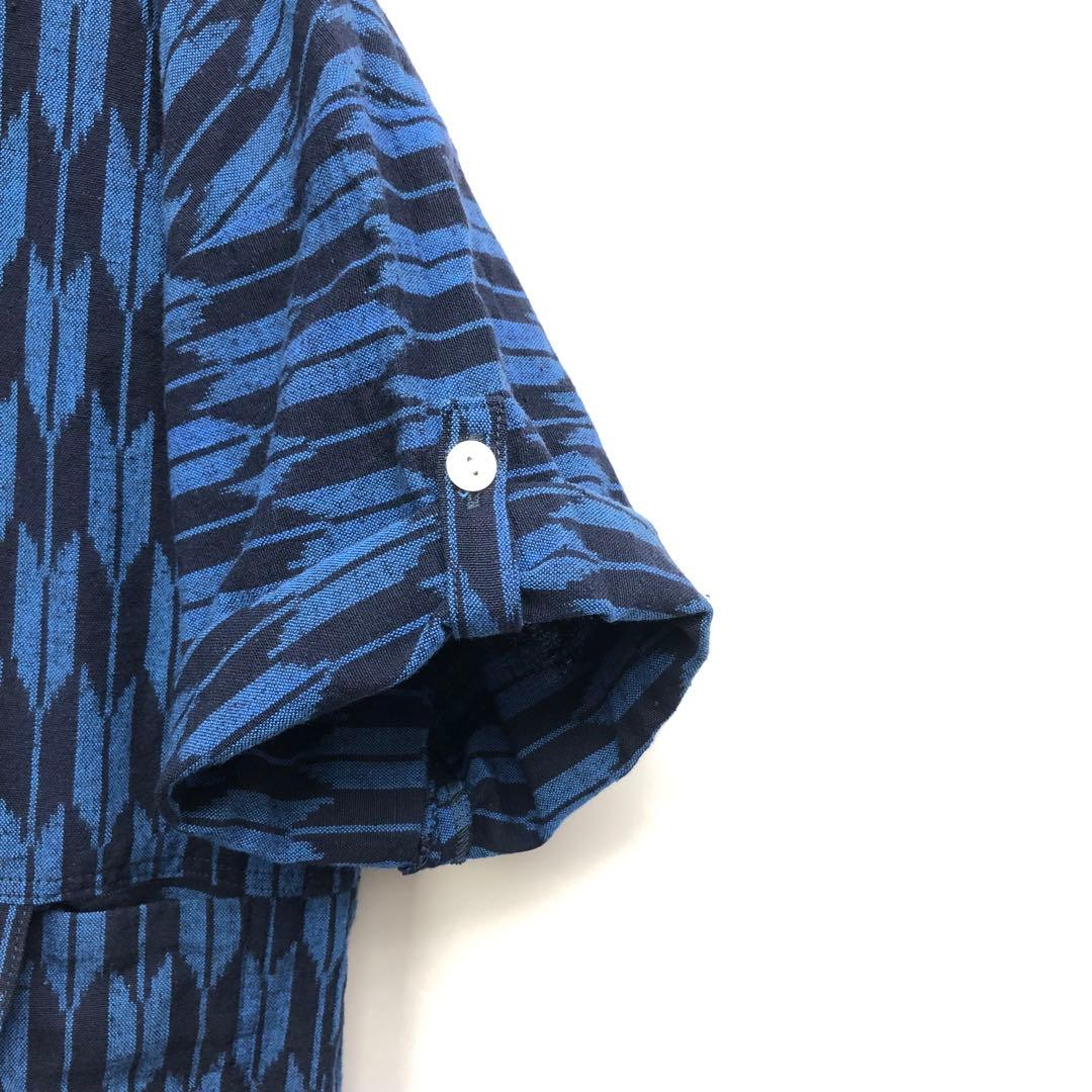 久留米絣 儀右衛門 ギエモン 矢絣柄 チュニック オカモト商店