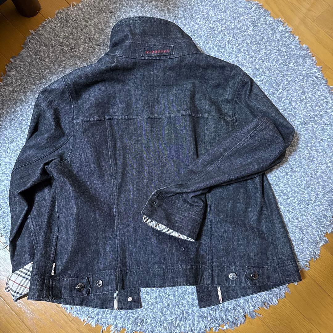 BURBERRY ブラックデニムジャケット 15
