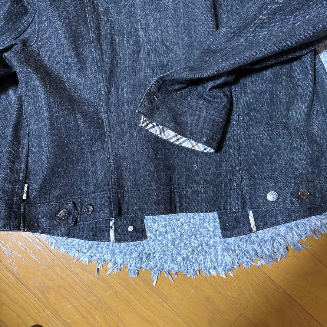 BURBERRY ブラックデニムジャケット 15