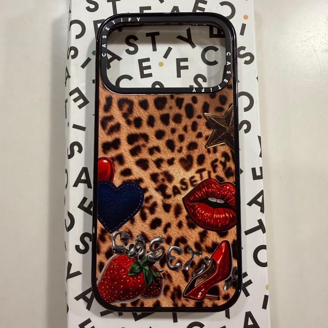 【新品・未使用】CASETiFYヒョウ柄 iPhone17 ProMax