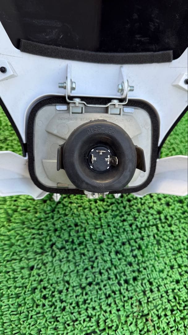 WR250R X ワイズギアヘッドライトカバーとヘッドライト