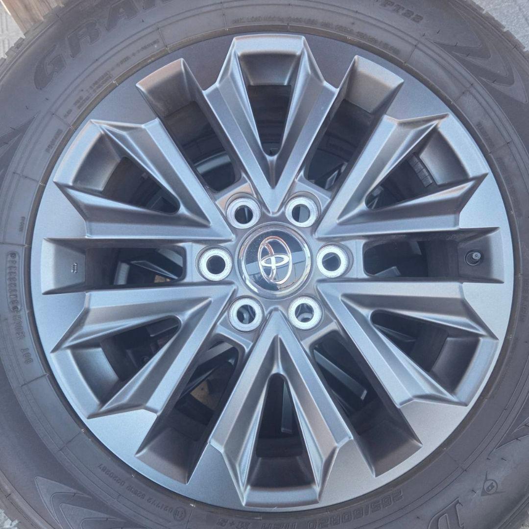 たつおランクル250 ZX 純正タイヤホイールセット 走行距離7000キロ