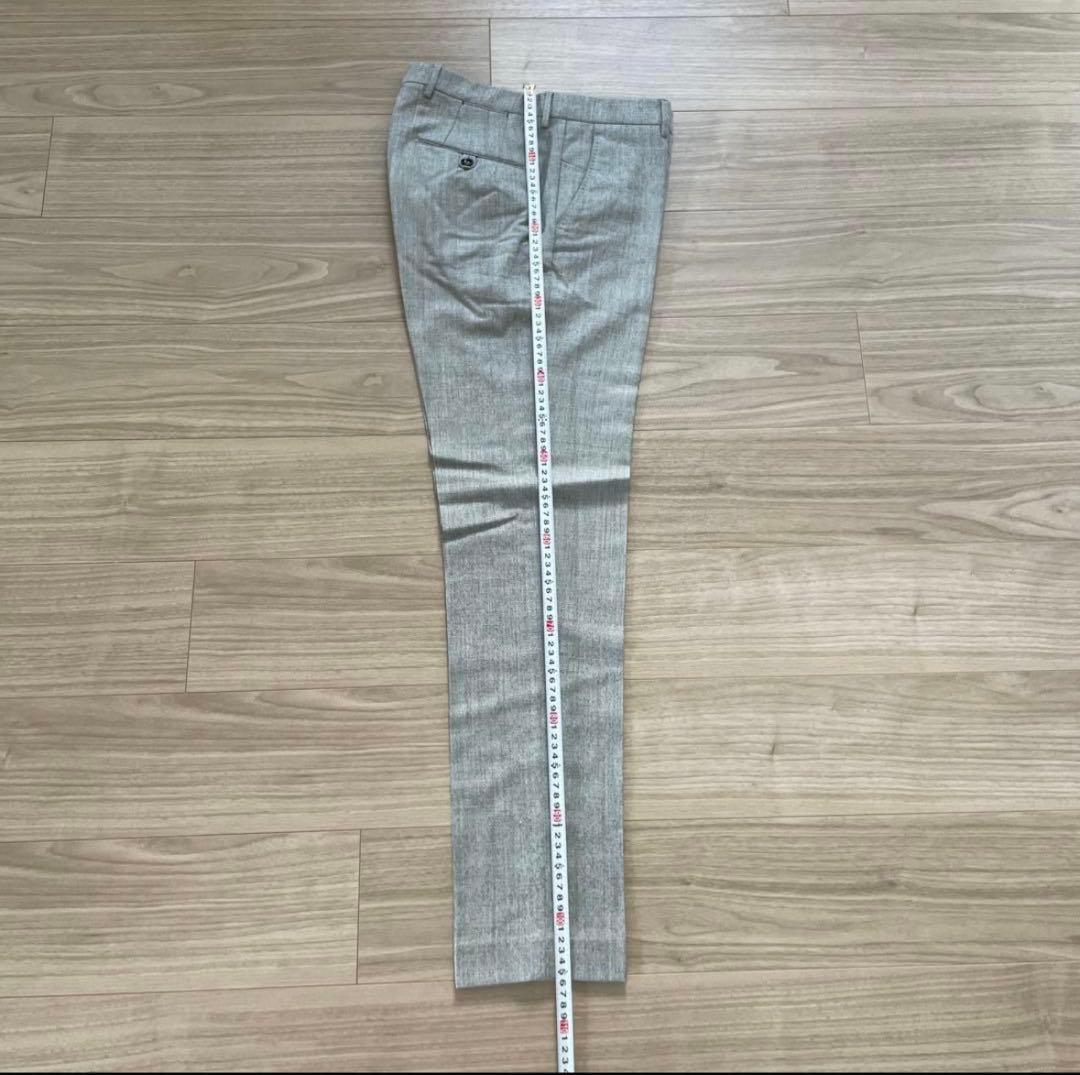 【極美品】Berwich サイズ48 高級生地REDA社製　グレー系