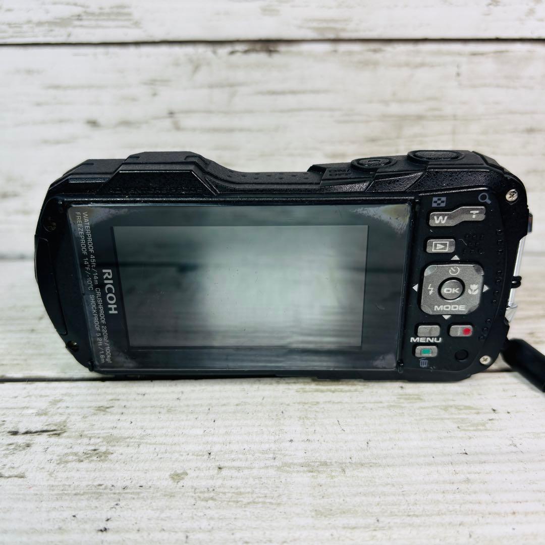 【動作良好】RICOH デジタルカメラ WG-60 レッド