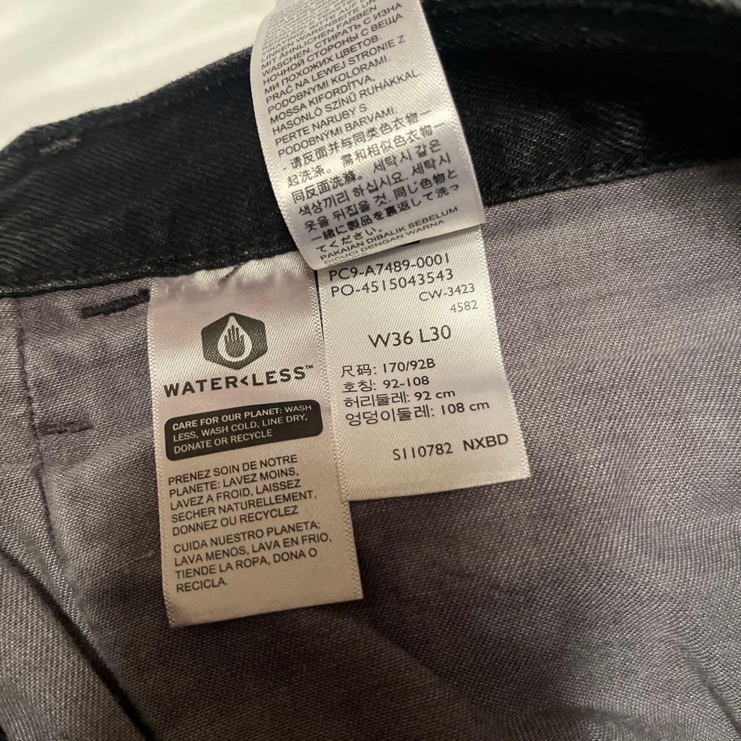 美品 リーバイス シルバータブ バギーカーペンター ブラック W36 L30