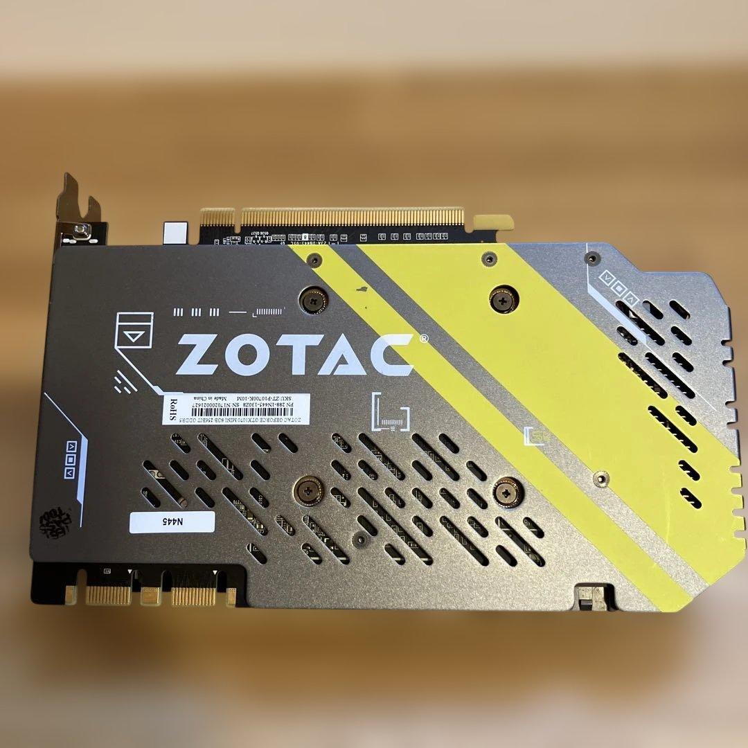 【ジャンク扱い】グラボZOTAC GTX1070 MINI 8GB