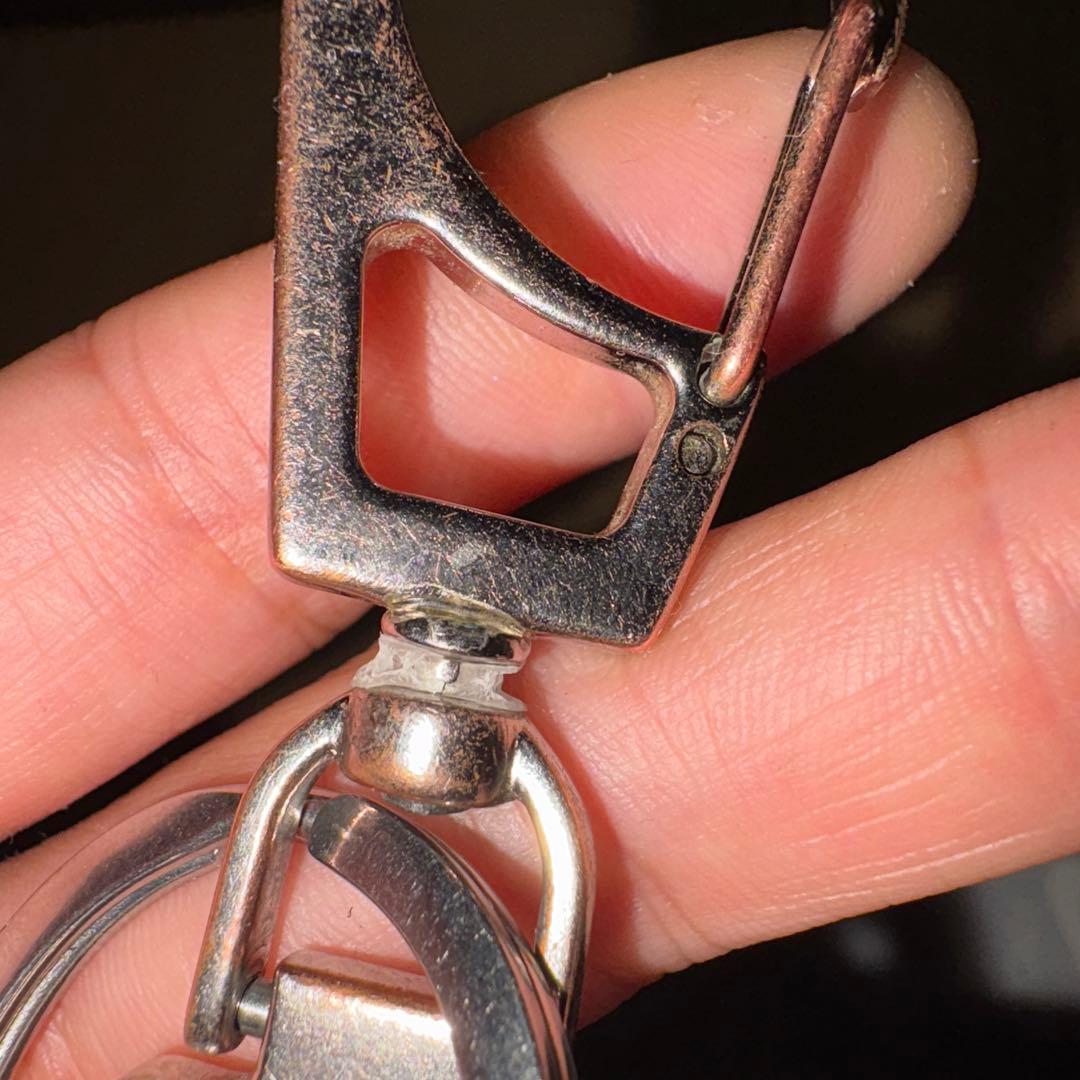 PRADA ブラック ナイロン キーホルダー 2個セット