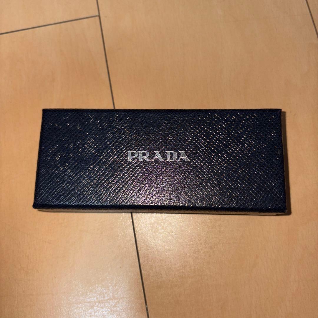 PRADA ブラック ナイロン キーホルダー 2個セット