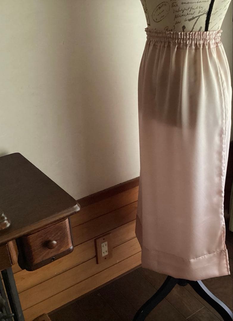 シルク100%19匁 【裾よけ】最高級 静電気防止 春夏秋冬対応