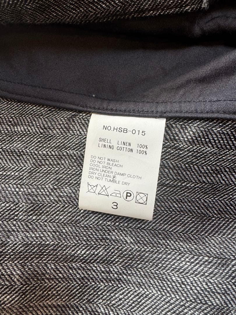 ハバーサック　リネンジャケット　haversack