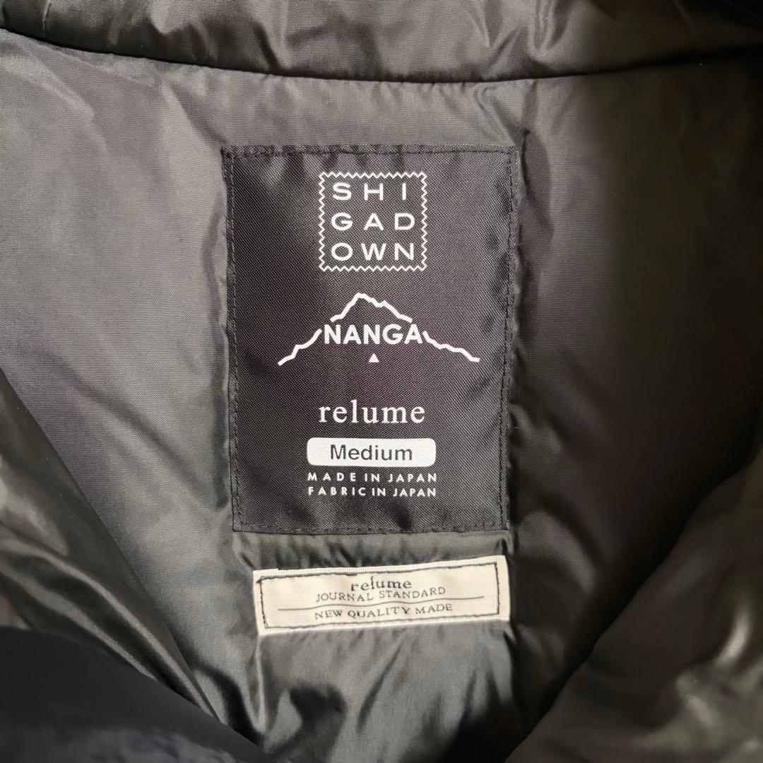 SIGADOWNNANGA×relume AURORA-TEXダウンジャケット