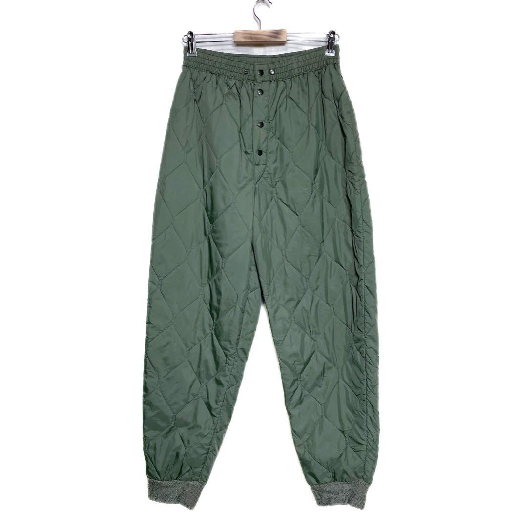 美品 米軍 実用 CWU9P キルティング ライナーパンツ M / CWU-36