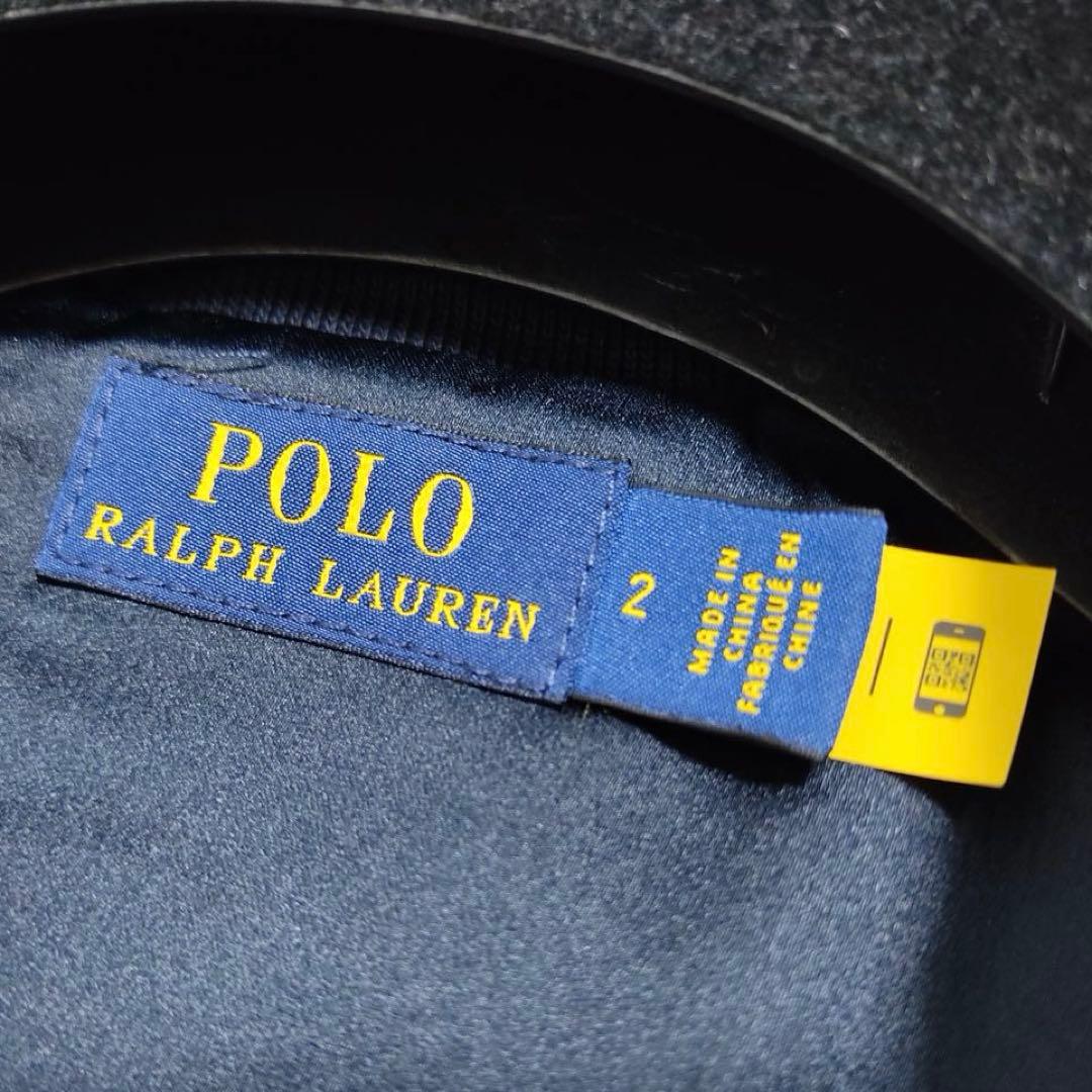 ポロラルフローレン　紺ブレ　金ボタン　ロゴ刺繍　ネイビー　2