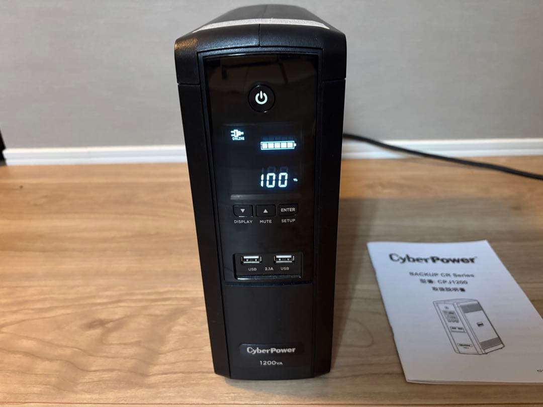 CyberPower 無停電電源装置 CPJ1200 PCバックアップ